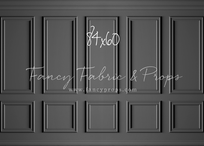 Gray Wainscoting Wall