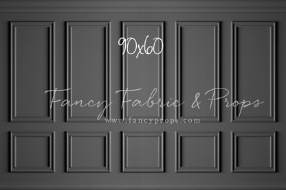 Gray Wainscoting Wall