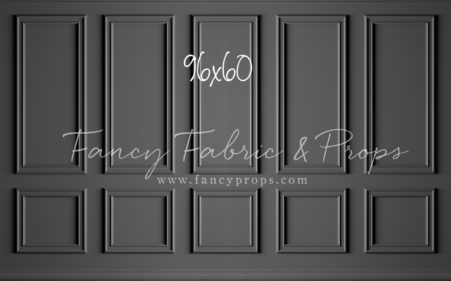 Gray Wainscoting Wall