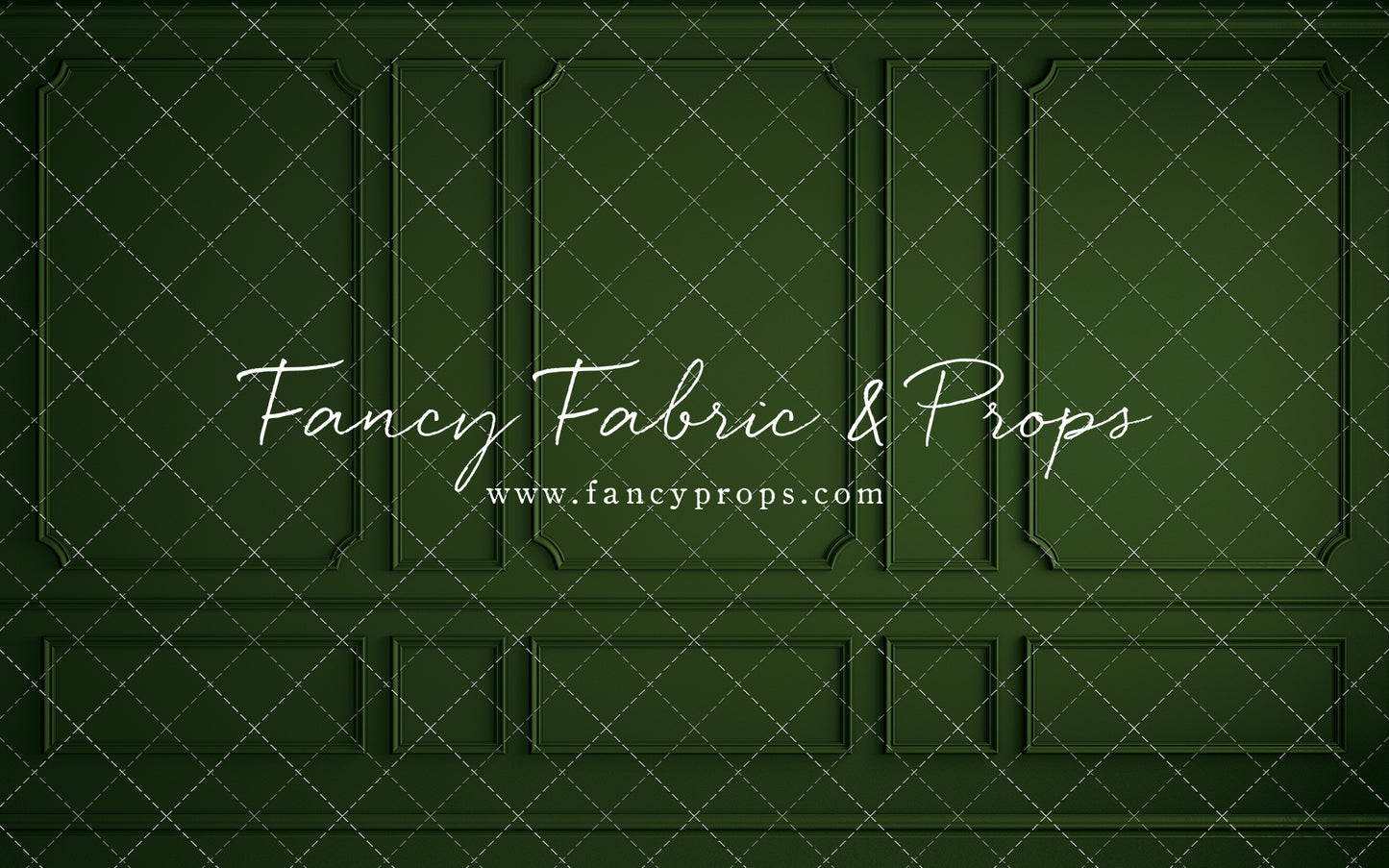 Green Wainscoting Wall