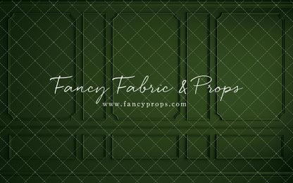 Green Wainscoting Wall