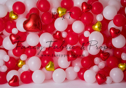 Happy Valentine Balloon Wall