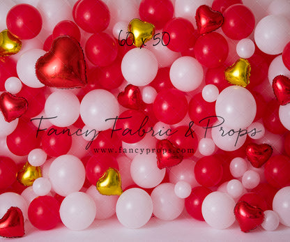 Happy Valentine Balloon Wall