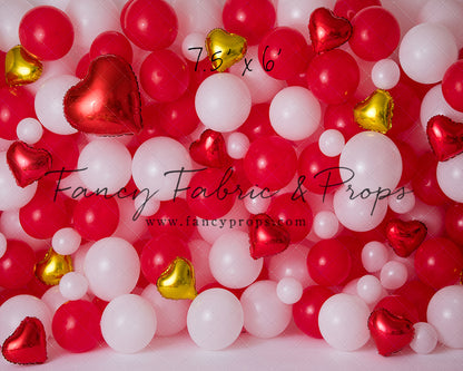 Happy Valentine Balloon Wall