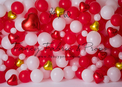 Happy Valentine Balloon Wall