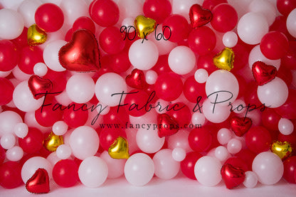 Happy Valentine Balloon Wall