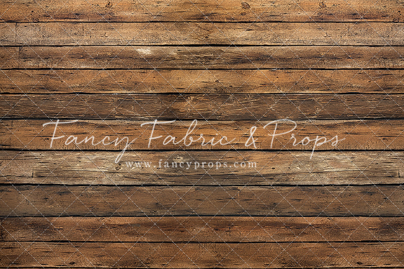 Jefferson Horizontal Wood Planks Mat Floor