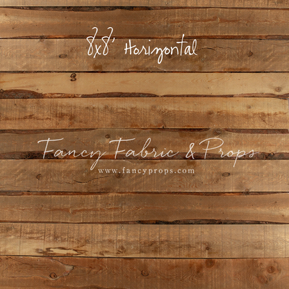 Joplin Horizontal Wood Planks Mat Floor