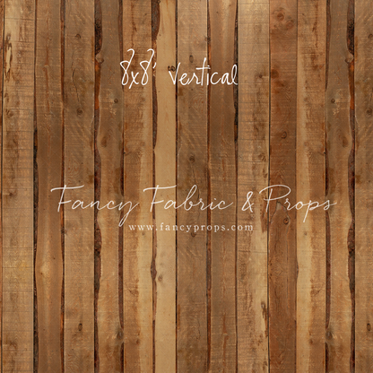Joplin Vertical Wood Planks Mat Floor