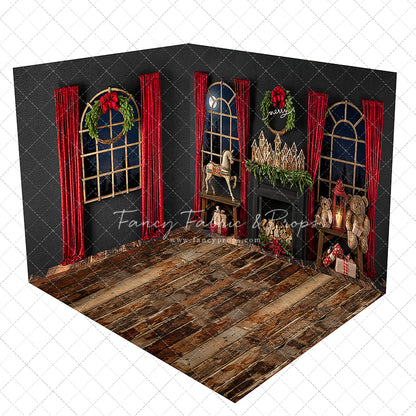 Joyful Holiday Moonrise Room