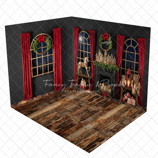 Joyful Holiday Moonrise Room