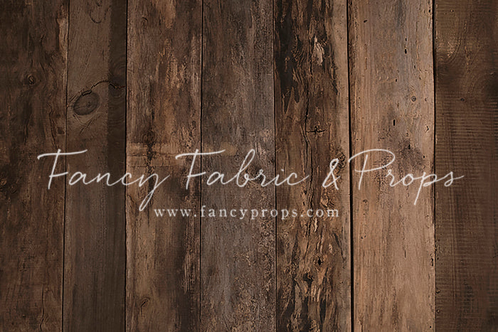 Knox Rustic Wood Planks Mat Floor