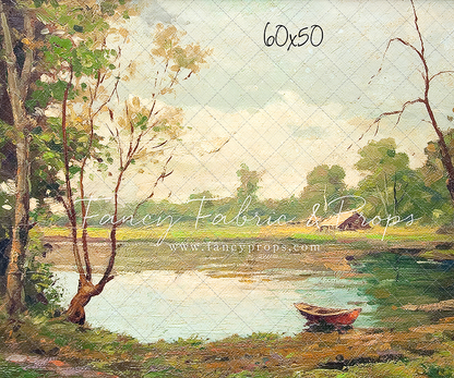 Lake House 60x50" - Littles Collection