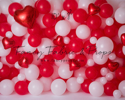 Loving Valentine Balloon Wall