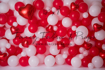 Loving Valentine Balloon Wall