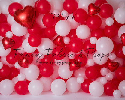 Loving Valentine Balloon Wall