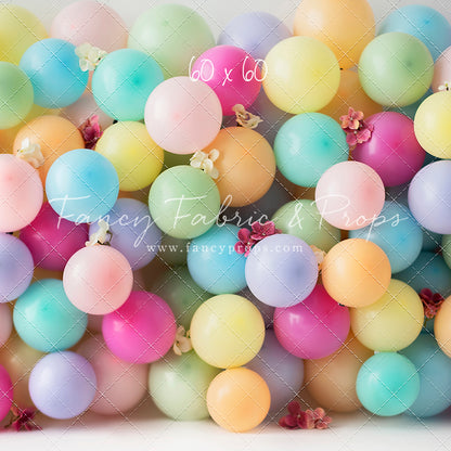 Macaron Balloon Wall