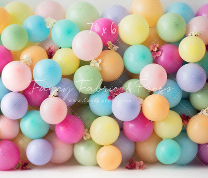 Macaron Balloon Wall