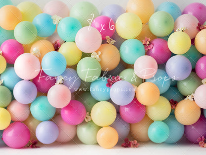 Macaron Balloon Wall