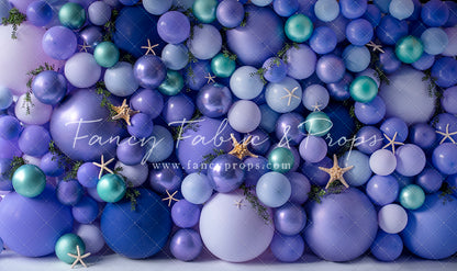 Mermaid Grotto Balloon Wall