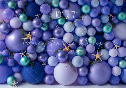 Mermaid Grotto Balloon Wall