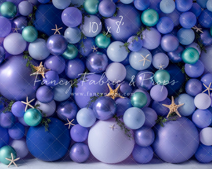 Mermaid Grotto Balloon Wall