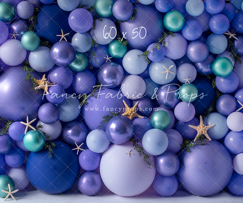 Mermaid Grotto Balloon Wall