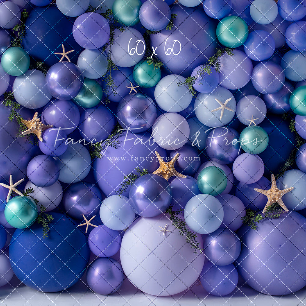 Mermaid Grotto Balloon Wall