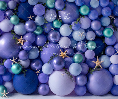 Mermaid Grotto Balloon Wall