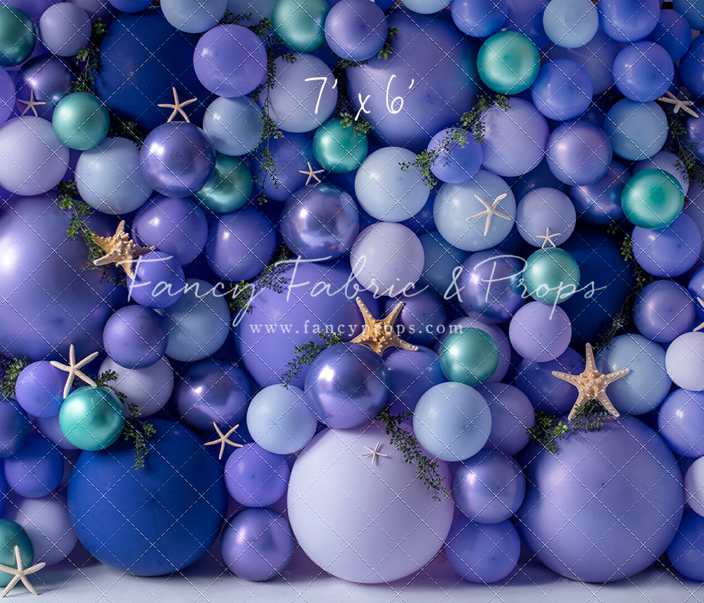 Mermaid Grotto Balloon Wall