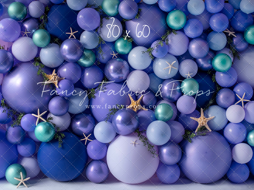 Mermaid Grotto Balloon Wall