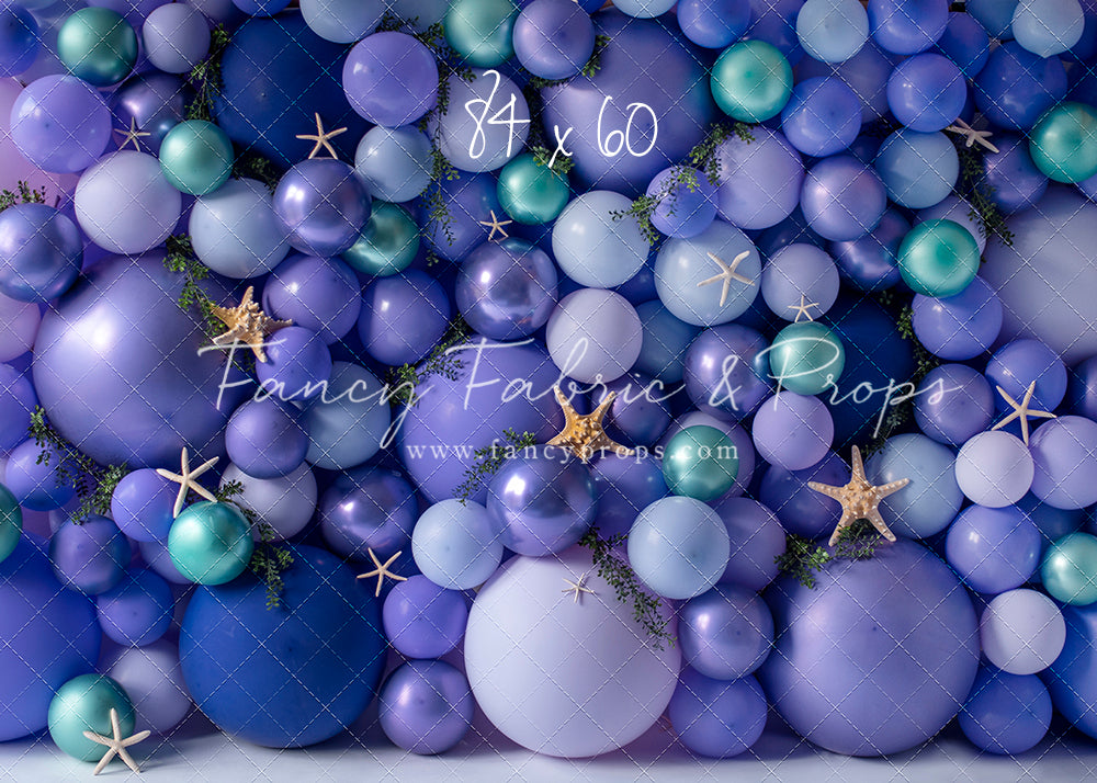 Mermaid Grotto Balloon Wall