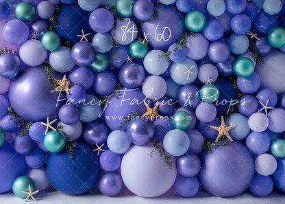 Mermaid Grotto Balloon Wall