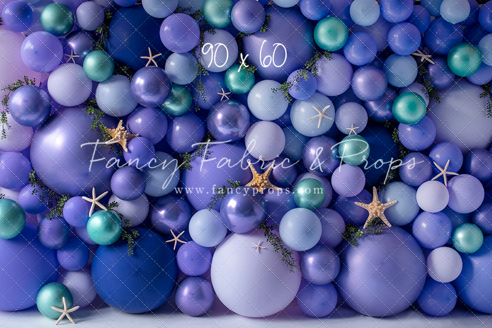 Mermaid Grotto Balloon Wall