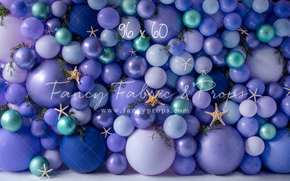 Mermaid Grotto Balloon Wall