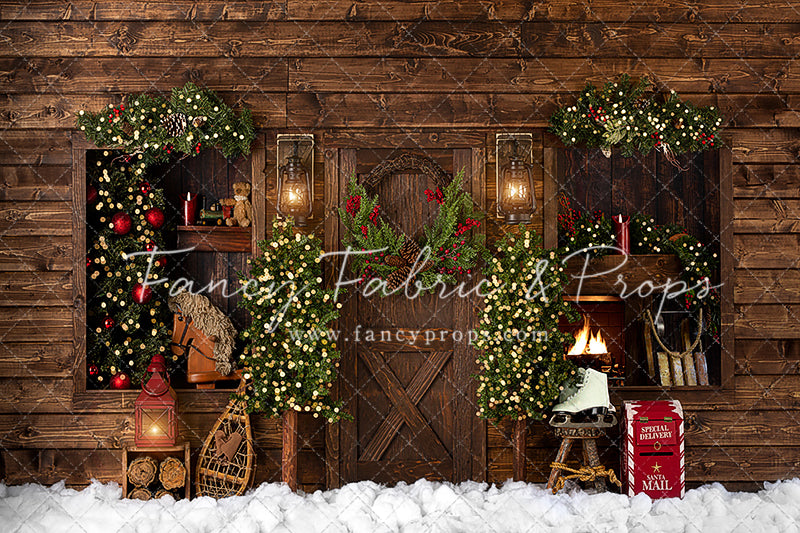 Merry Cabin – Fancy Fabric & Props
