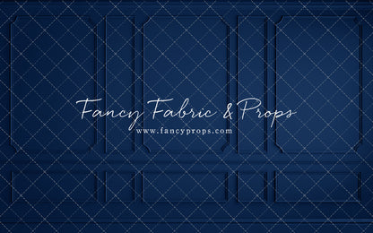 Midnight Wainscoting Wall