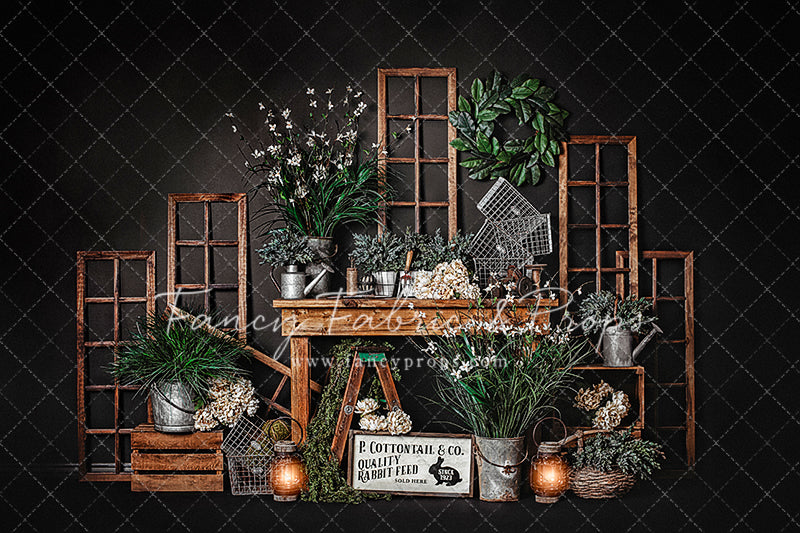 Midnight Cottontail Corner