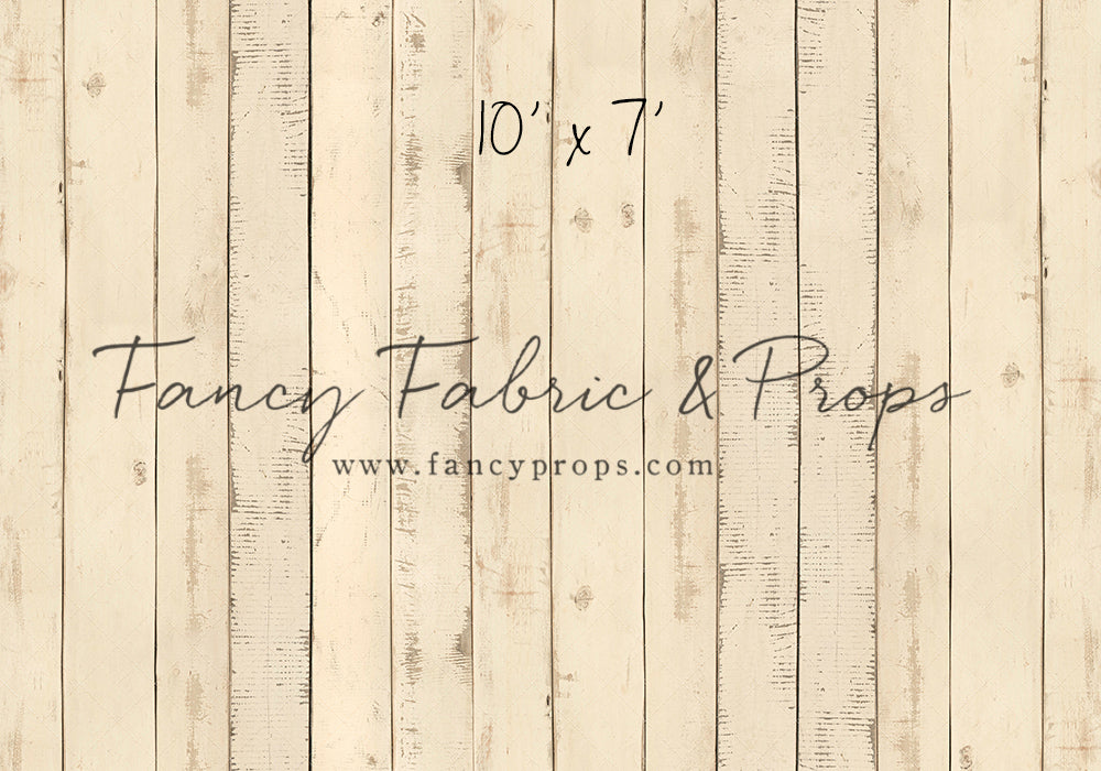 Narrow Amanda Cream Barn Wood Planks