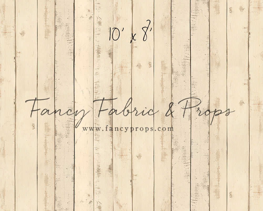 Narrow Amanda Cream Barn Wood Planks