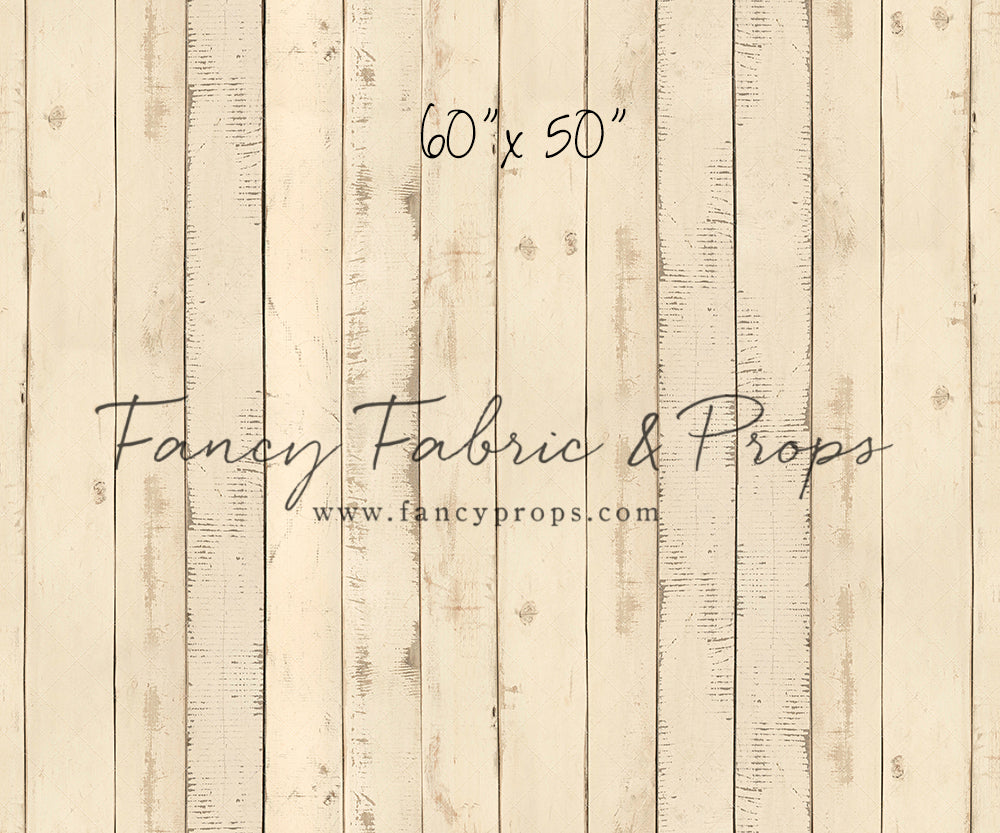 Narrow Amanda Cream Barn Wood Planks