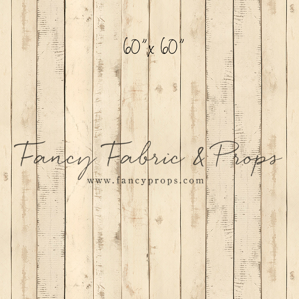 Narrow Amanda Cream Barn Wood Planks