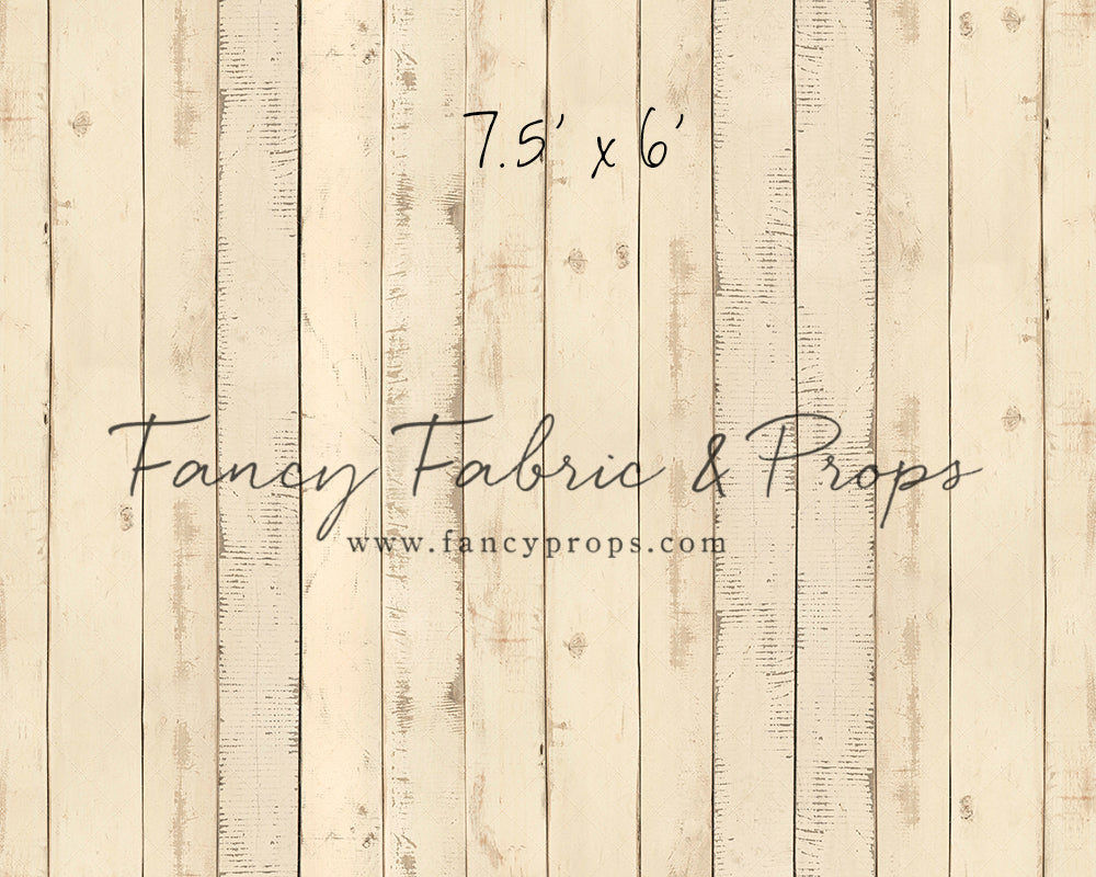 Narrow Amanda Cream Barn Wood Planks