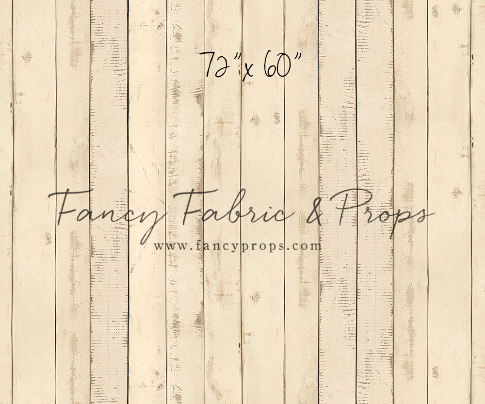 Narrow Amanda Cream Barn Wood Planks