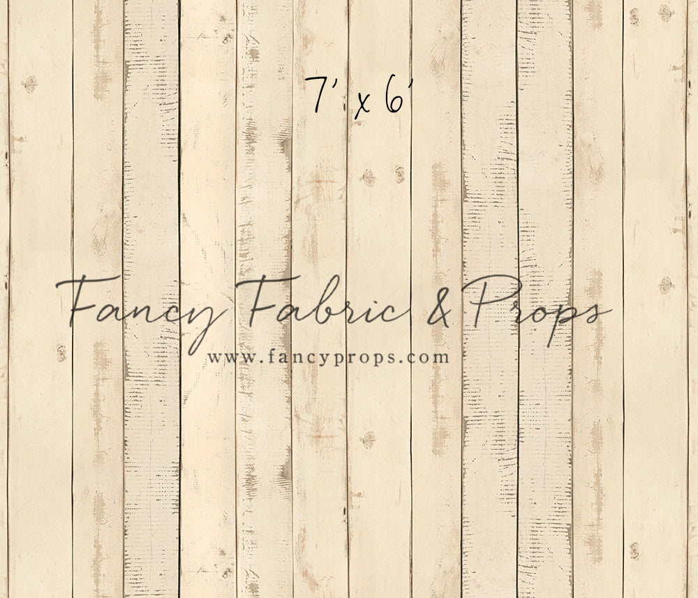 Narrow Amanda Cream Barn Wood Planks