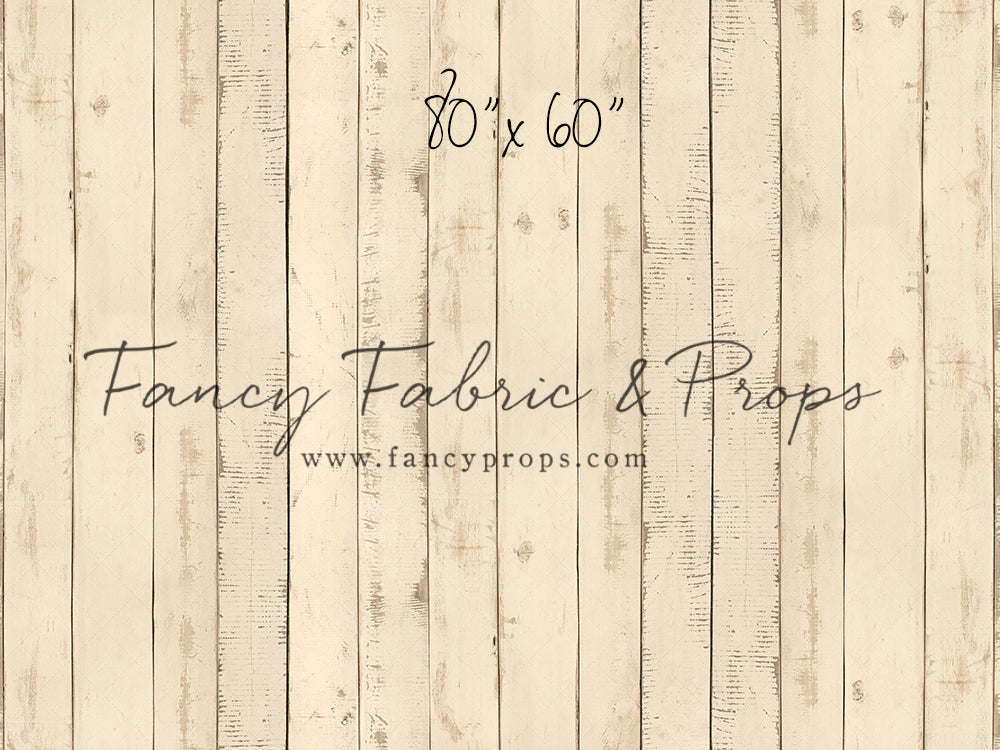 Narrow Amanda Cream Barn Wood Planks