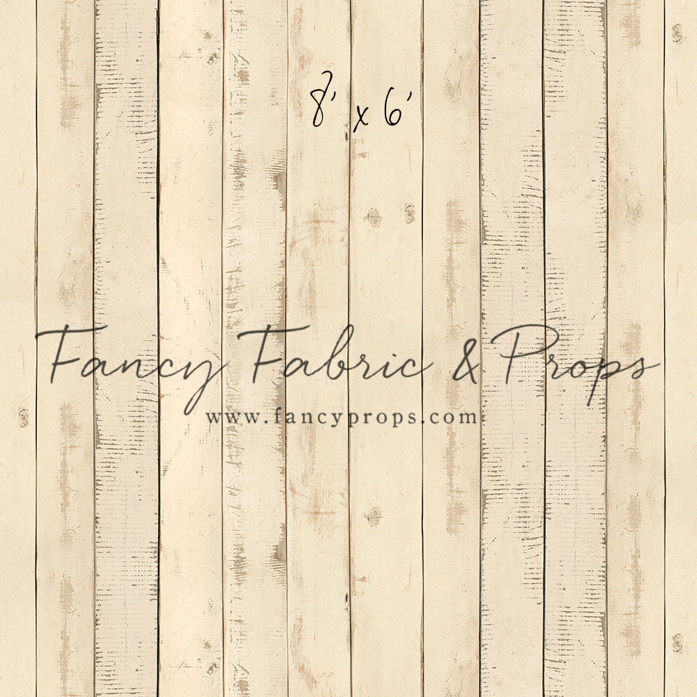 Narrow Amanda Cream Barn Wood Planks