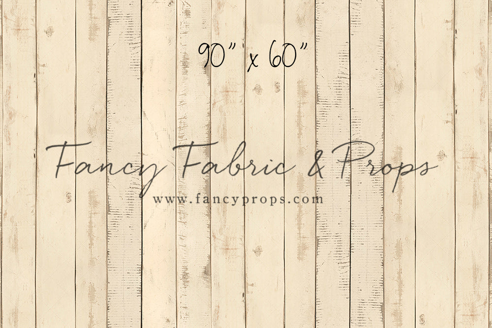 Narrow Amanda Cream Barn Wood Planks