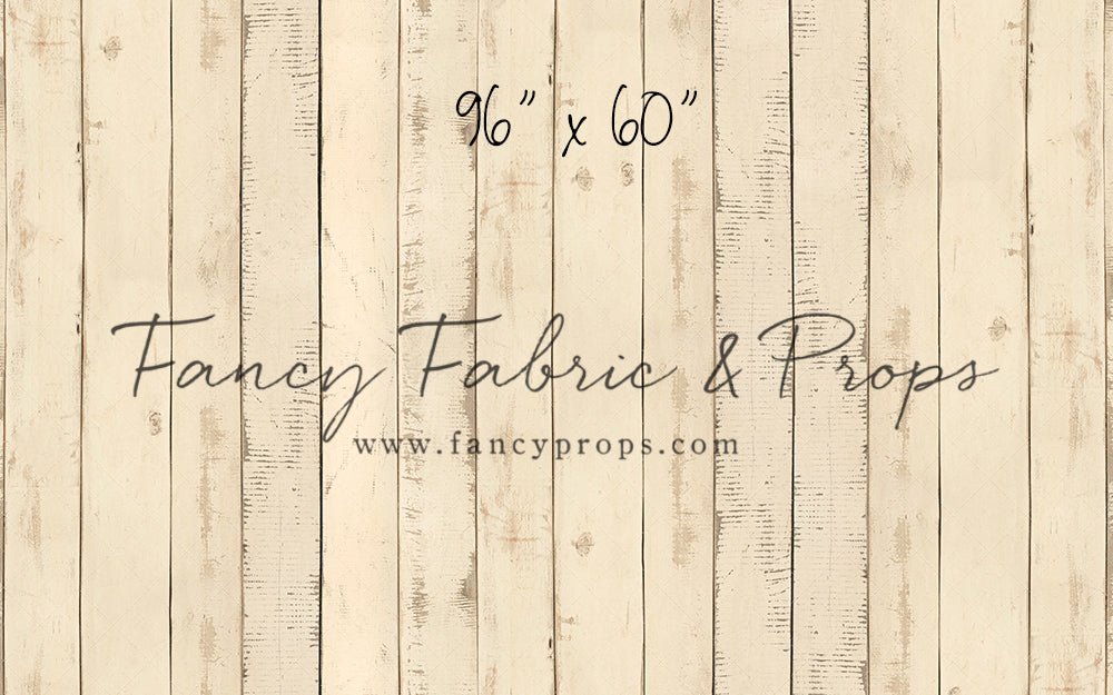 Narrow Amanda Cream Barn Wood Planks