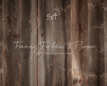 Nero Wood Planks Mat Floor